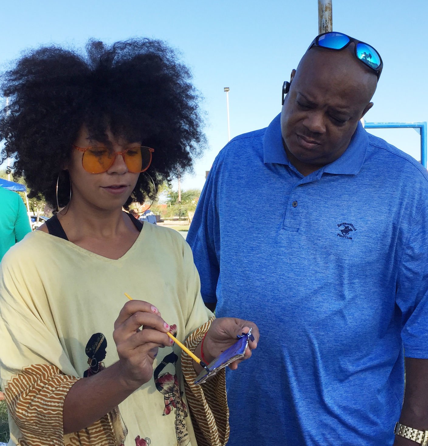 Sadie Shaw and Kevin Woodard